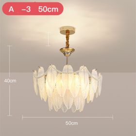 French Cream Wind Pendant Light Luxury