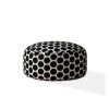 Indoor BIG DOT Black Round Zipper Pouf - Cover Only - 24in dia x 20in tall