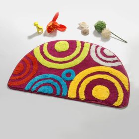 Naomi - [Sweet Doughnut] Beautiful Room Rugs (15.7 by 24.8 inches)