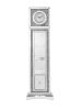 ACME Noralie GRANDFATHER CLOCK W/LED Mirrored & Faux Diamonds AC00354