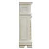 ACME Vendome FIREPLACE Antique Pearl Finish AC01313