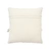 18 x 18 Square Cotton Decorative Accent Throw Pillow, Raised Diamond Embroidery, Set of 2, Beige