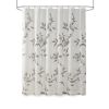 Burnout Printed Shower Curtain