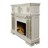 ACME Vendome FIREPLACE Antique Pearl Finish AC01313